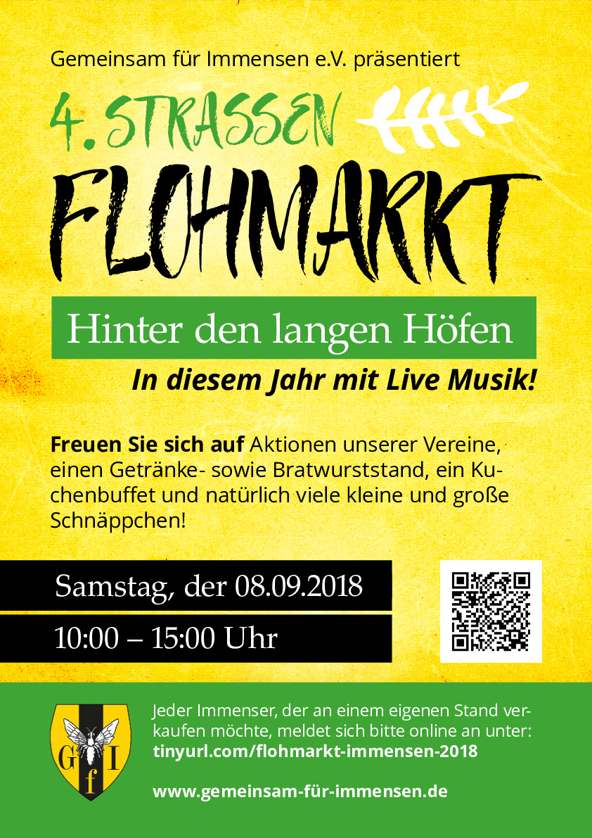 2018 Plakat Flohmarkt web